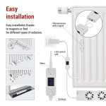 ventilator pod radiator trio, bily