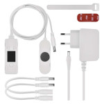 ventilator pod radiator trio, bily