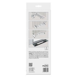 ventilator pod radiator trio, bily