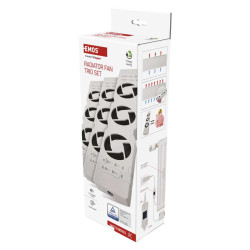 ventilator pod radiator trio, bily