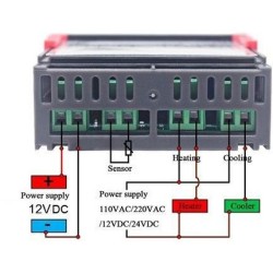 Termostate, Termostat HADEX STC-1000, 12V -4, dioda.ro