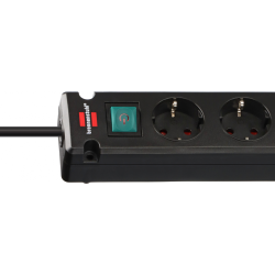 prelungitor brennenstuhl bremounta 5 prize, 2 x usb-c, 3m, buton on off, prindere in suruburi