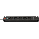 prelungitor brennenstuhl bremounta 5 prize, 2 x usb-c, 3m, buton on off, prindere in suruburi