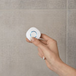 telecomanda cu un singur buton wireless shelly 1 - alb, control aplicatie, compatibil home assistant