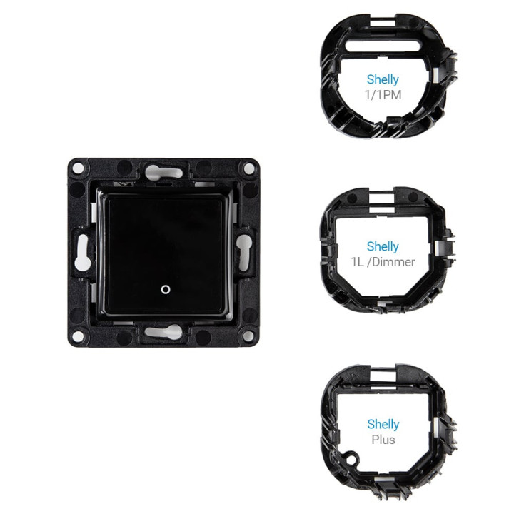 shelly wall switch 1 - negru