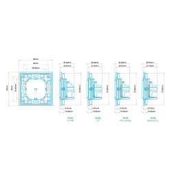 shelly wall switch 1 - negru