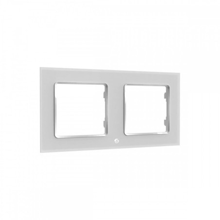 shelly wall frame 2 (pentru comutator de perete) , alb