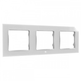 shelly wall frame 3 (pentru comutator de perete) ,   alb