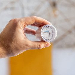 priza inteligenta shelly wave plug s cu monitorizare consum, wifi, control aplicatie, compatibil amazon alexa, google assistant