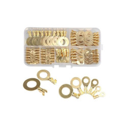set de papuci de cablu 3-10 mm presati, 150 buc