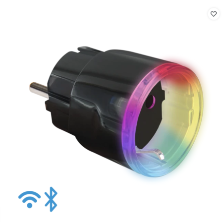 priza inteligenta shelly plus plug s neagra, cu monitorizare consum, wifi, control aplicatie, compatibil amazon alexa, google as