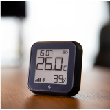 termostat shelly ht gen3 matte black, ecran e-ink, wifi, control aplicatie