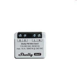 contor de energie shelly plus pm mini gen3, 16a