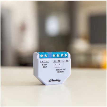 releu inteligent shelly plus 0-10v dimmer