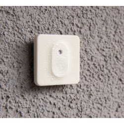 senzor de umiditate si temperatura shelly blu ht ivory, pentru exterior, bluetooth
