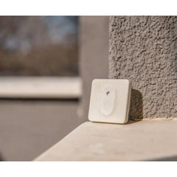 senzor de umiditate si temperatura shelly blu ht ivory, pentru exterior, bluetooth