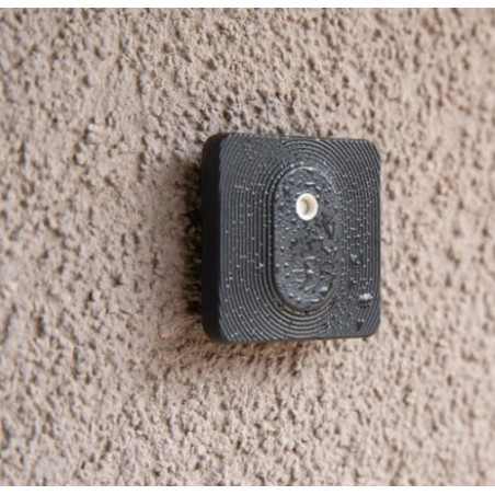 senzor de umiditate si temperatura shelly blu ht black, pentru exterior, bluetooth