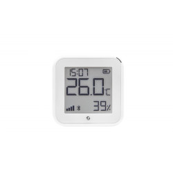 termostat shelly ht gen3 matte white, ecran e-ink, wifi, control aplicatie