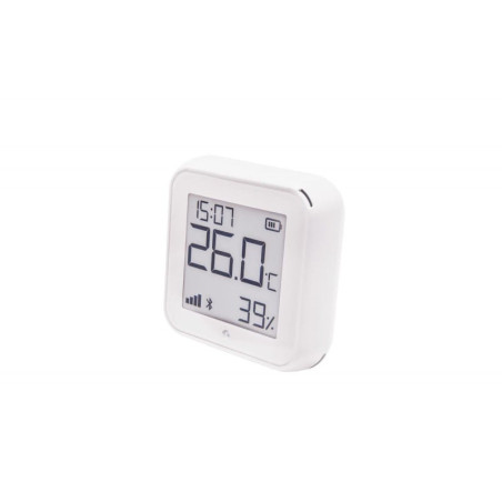 termostat shelly ht gen3 matte white, ecran e-ink, wifi, control aplicatie