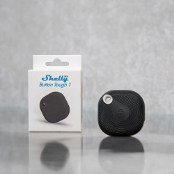 shelly blu button tough 1 black, bluetooth