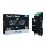 modul pentru controlul rulourilor   jaluzelelor shelly qubino wave pro shutter, z-wave