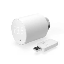 valva termostatica pentru calorifer shelly blu trv, cu hub bluetooth inclus in pachet