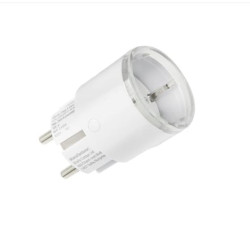 priza inteligenta shelly plug s gen3, wifi, matter, bluetooth cu monitorizare consum, alba