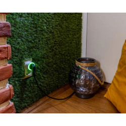 priza inteligenta shelly plug s gen3, wifi, matter, bluetooth cu monitorizare consum, alba