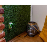 priza inteligenta shelly plug s gen3, wifi, matter, bluetooth cu monitorizare consum, alba