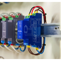 releu inteligent shelly pro dimmer 0-10v pm, wifi, bluetooth