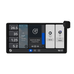 display smart cu intrerupator integrat shelly wall display x 2 silver, ecran 6.95   , integrare nativa home assistant