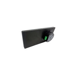 display smart cu intrerupator integrat shelly wall display x 2 silver, ecran 6.95   , integrare nativa home assistant