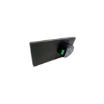 display smart cu intrerupator integrat shelly wall display x 2 silver, ecran 6.95   , integrare nativa home assistant