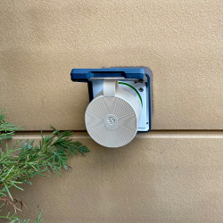 priza inteligenta pentru exterior shelly outdoor plug gen3, wifi, matter, bluetooth cu monitorizare consum, ip44