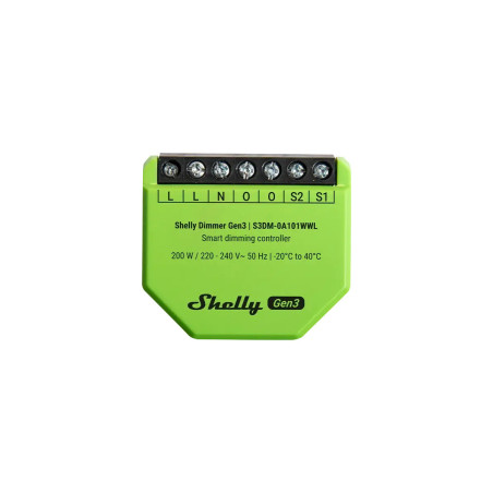dimmer inteligent shelly dimmer 3