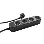 shelly power strip 4 gen4 negru , prelungitor inteligent cu 4 prize si masurare consum shelly power strip 4 gen4 negru , prelungitor inteligent cu 4 prize si masurare consum