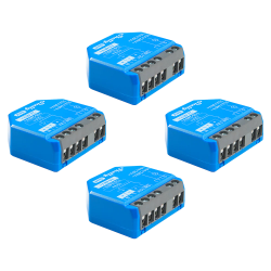 pachet de 4 x shelly 1 gen4 ,   modul releu inteligent wifi, matter, zigbee, bluetooth