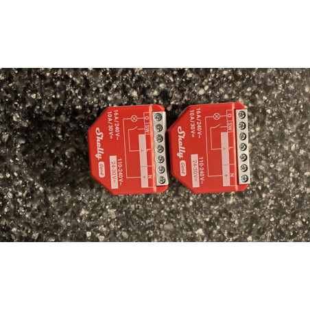 pachet de 2 x shelly 1pm gen4 ,   releu inteligent wifi, matter, zigbee, bluetooth cu masurare consum