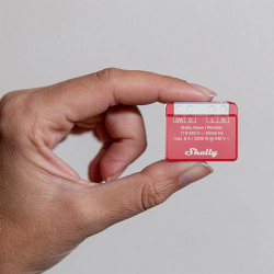 shelly wave 1pm mini lr ,   releu inteligent z-wave long range cu masurare consum