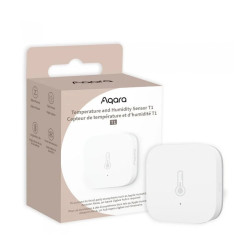 senzor de temperatura si umiditate aqara t1, zigbee, apple homekit