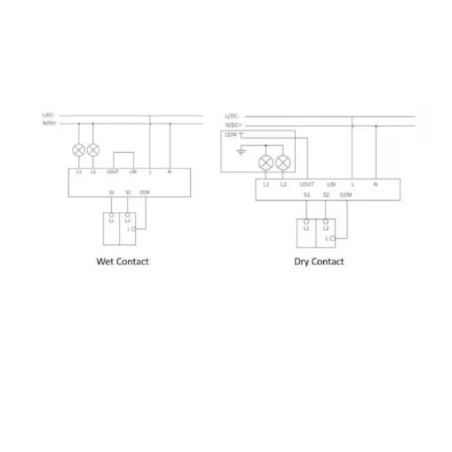 releu inteligent cu 2 canale aqara dual relay module t2, zigbee, monitorizare consum, dry contact
