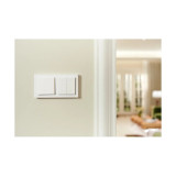 intrerupator inteligent aqara light switch h2 eu (2 butoane, 1 canal) (ws-k07d) , zigbee si thread