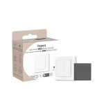 intrerupator inteligent aqara light switch h2 eu (4 butoane, 2 canal) (ws-k08d) , zigbee si thread