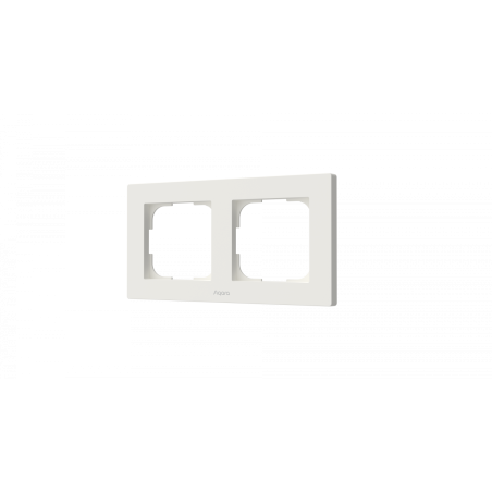 rama dubla aqara pentru intrerupatoare h2 (pentru comutator de perete) ,   alb
