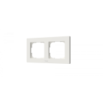 rama dubla aqara pentru intrerupatoare h2 (pentru comutator de perete) ,   alb