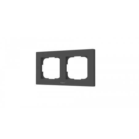 rama dubla aqara pentru intrerupatoare h2 (pentru comutator de perete) ,   gri
