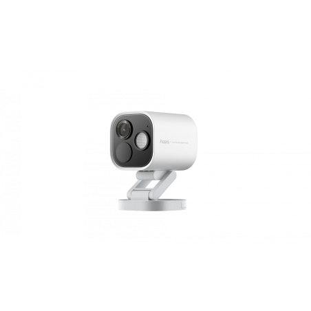 camera inteligenta aqara hub g5 pro alba, wifi, gri cu hub zigbee incorporat