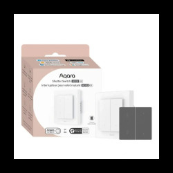 aqara shutter switch h2 eu kit ,   comutator inteligent jaluzele   rulouri (zigbee  thread)