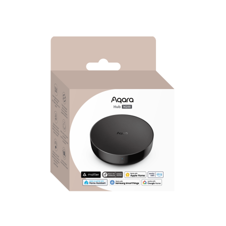 aqara hub m200 , hub inteligent matter si zigbee, cu ir 360 , thread border router si wi-fi 6
