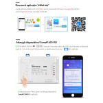 releu wireless wi-fi 4 canale sonoff 4ch r3 releu wireless wi-fi 4 canale sonoff 4ch r3